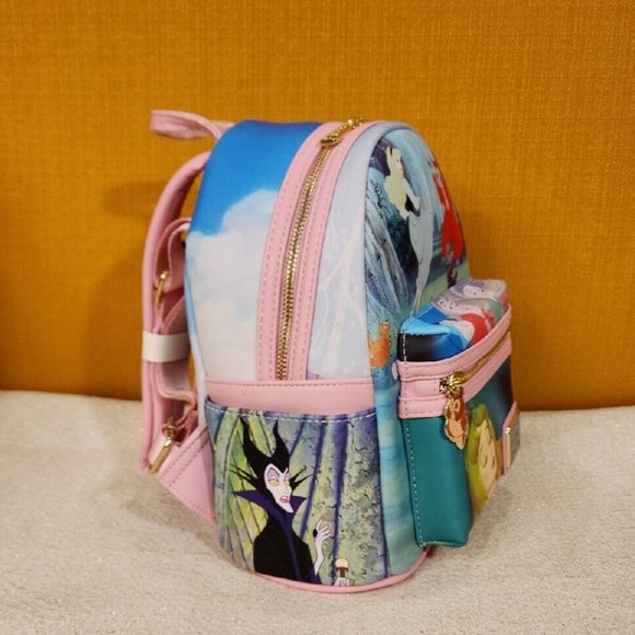 Loungefly Disney Sleeping Beauty Aurora Princess Scene Series Mini Backpack NEW main image 7